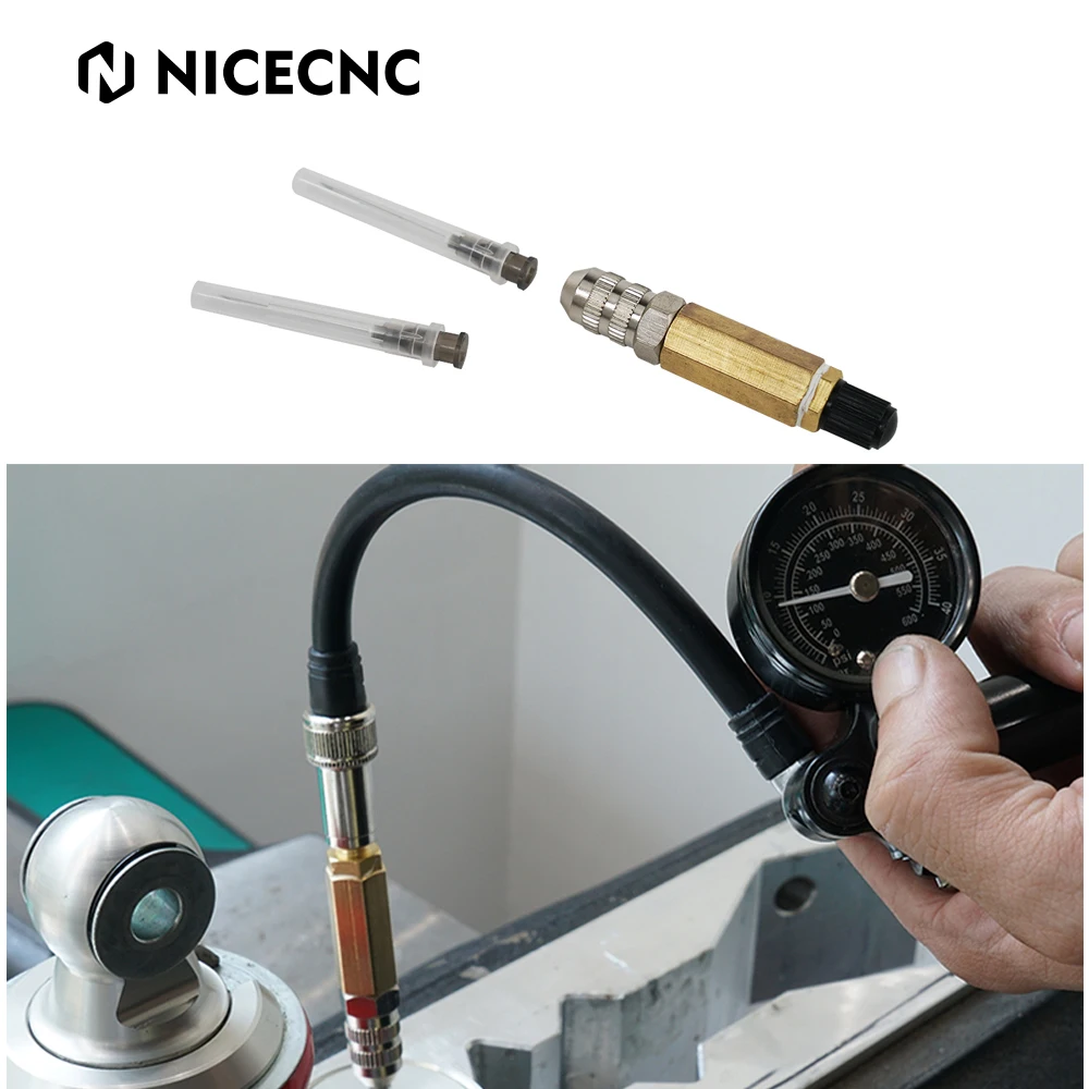 

NICECNC Nitrogen Needle Kit Shock Filling Tool For KTM Yamaha Honda Polaris RZR's Arctic Cat FOX Ohlins Ford Raptor truck shocks