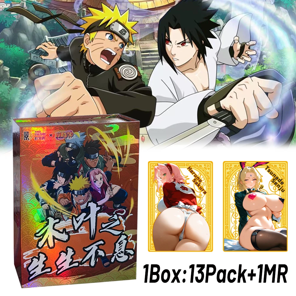

New Naruto Collection Cards Anime Peripheral Anime Booster Box Rare SP SSP Card Anime TCG CCG Children's Toy Gift