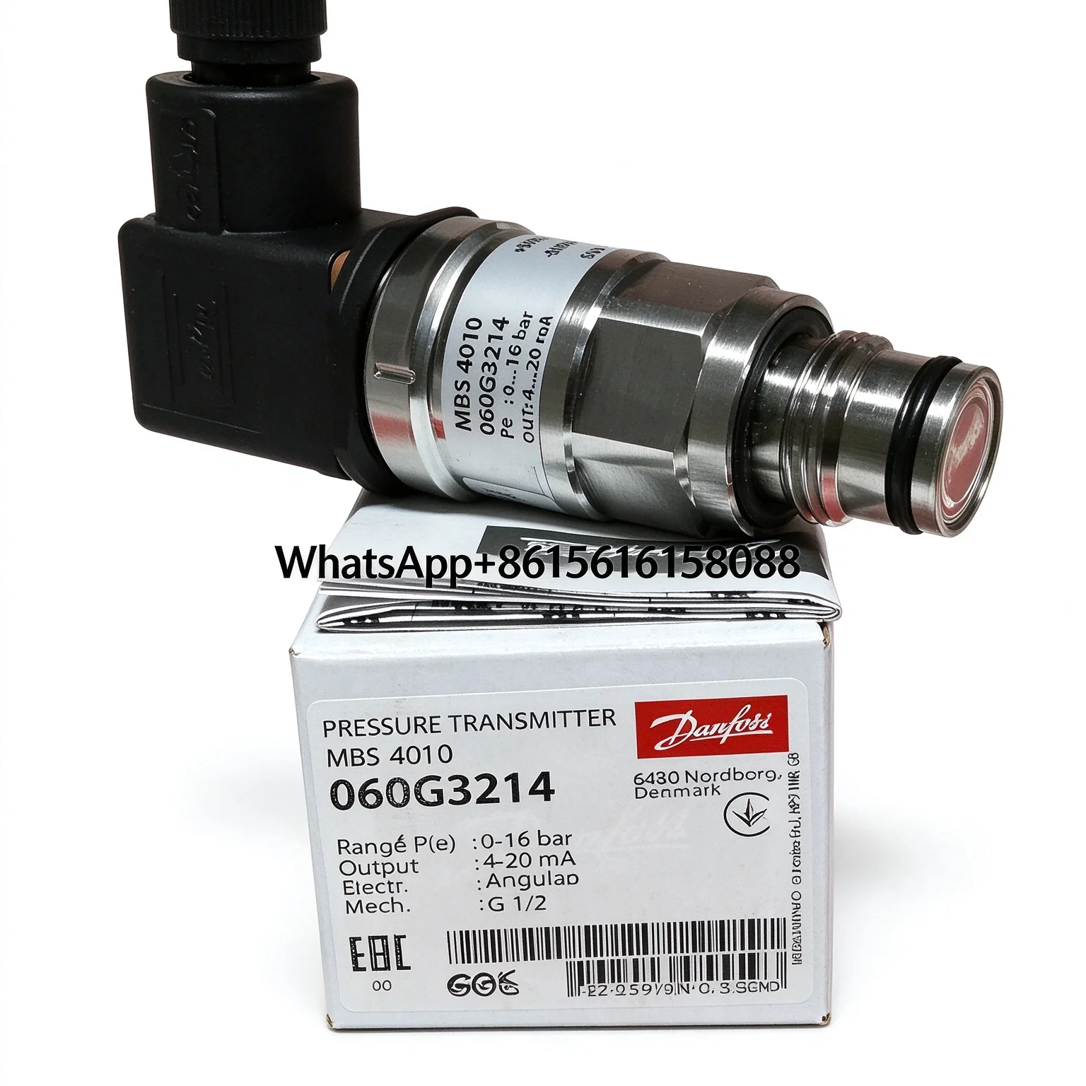 MBS4010 060G3203 060G3211 060G3212 060G3213 060G3214 060G3215 060G3216 060G3217 060G7656 060G3207 Danfoss Pressure Sensor