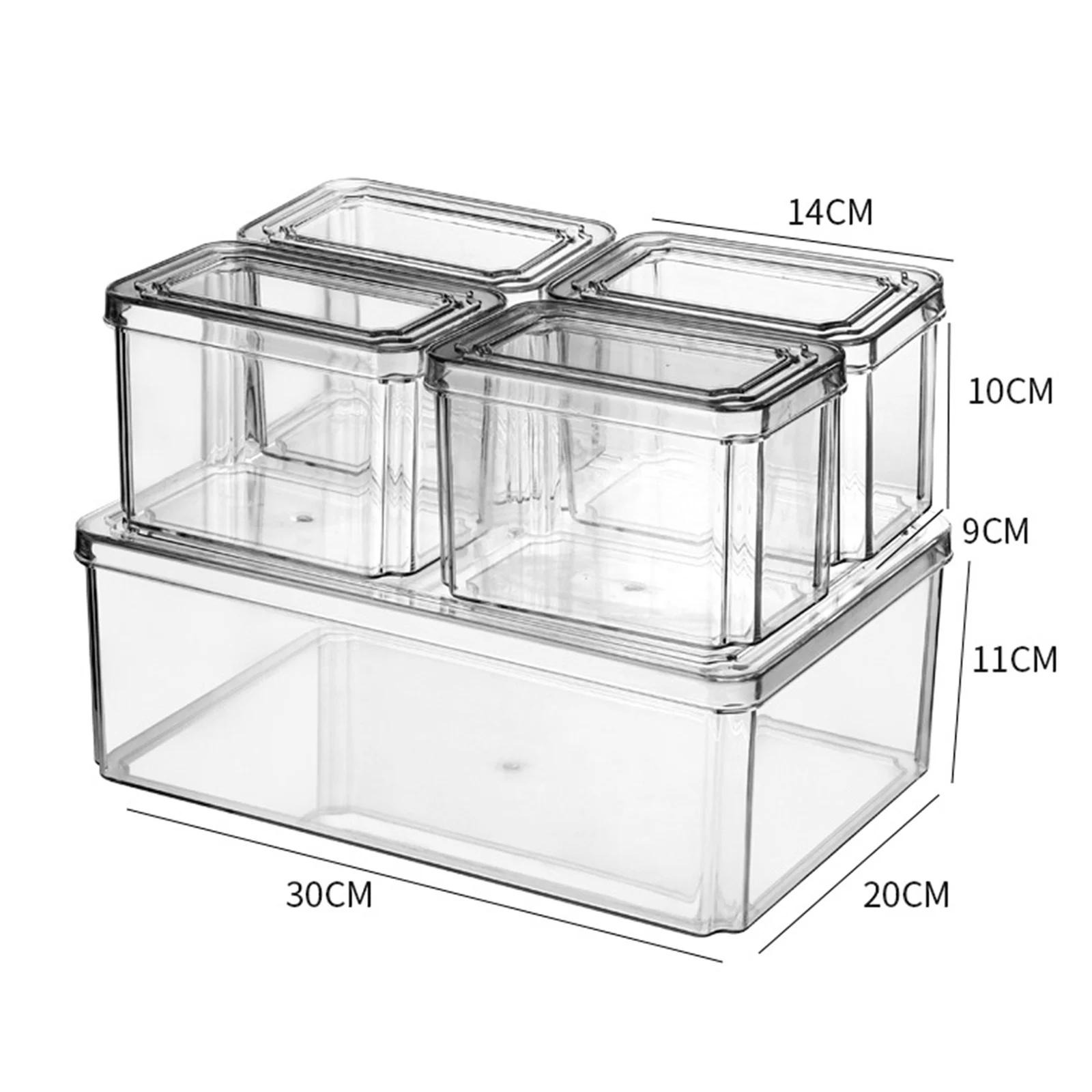 Food Storage Container Fridge Storage Container Fruit Container for Kitchen