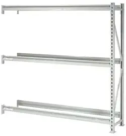 Heavy Duty Tire Rack 3 Tier Add-On, Steel, Gray, 60