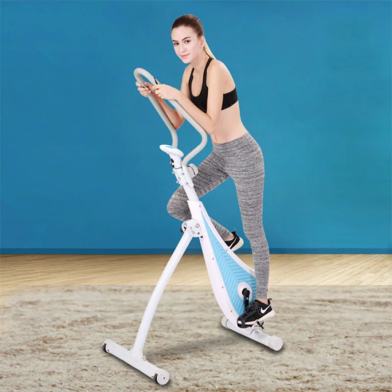 Macchina per la perdita di peso domestica Silent Magnetic Control Fitness Indoor Pedal semovente Cycle Fold alpinismo Climbing Machine