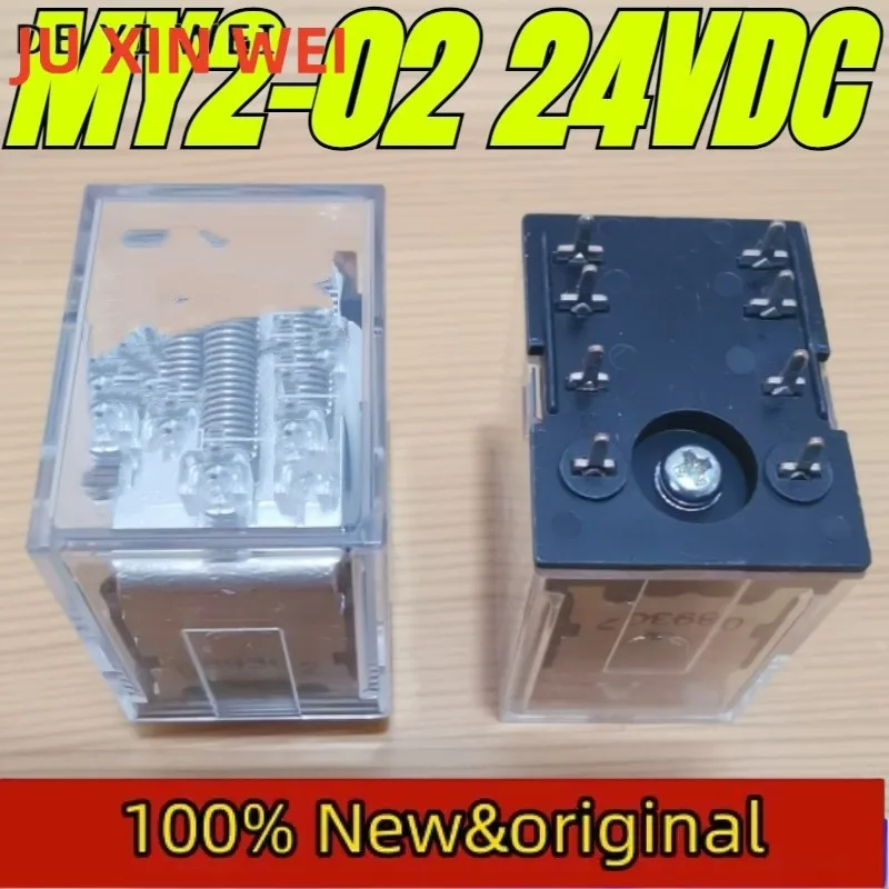 （Brand New Original）1pcs/lot 100% original genuine relay:MY2-02 24VDC 48VDC MY4-02 24VDC 48VDC 8pins 14pins Intermediate relay