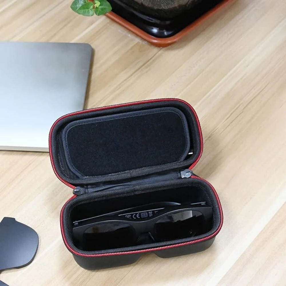 AR Glasses Carrying Case Compatible with XREAL Air/Air 2 AR Glasses, Smart Glasses Hard Case Suitable for Travel and Storage