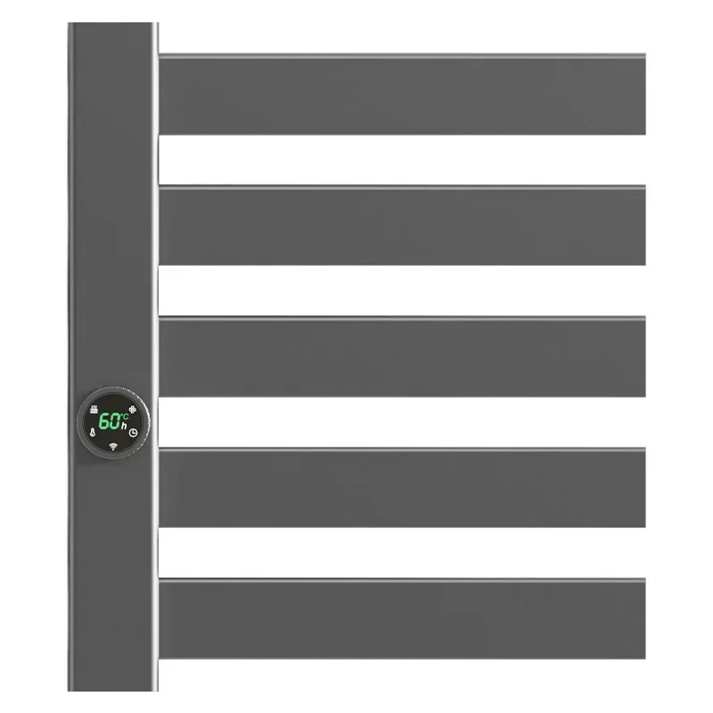 

Electric towel rack No punching bathroom Household heating drying shelf