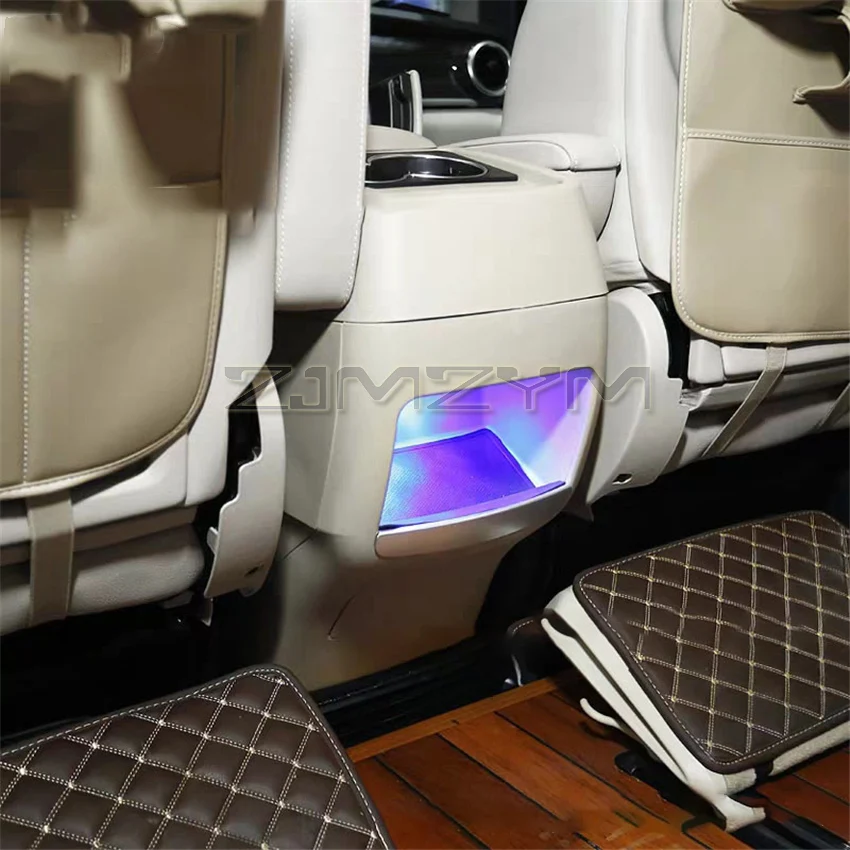 For Mercedes Benz\'s New V-Class Vito VITO V250 V260 Modified V-class Armrest Box Central Car Without Refrigerator PU Leather