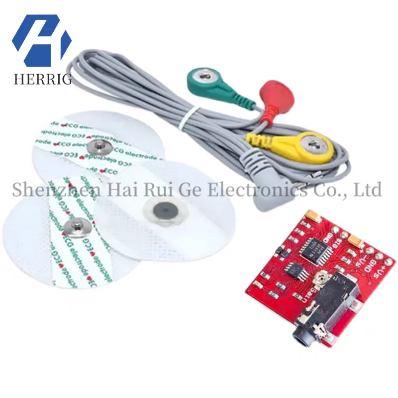 

1PCS EMG Sensor Module Muscle Signal Sensor Learning Development Board Kit