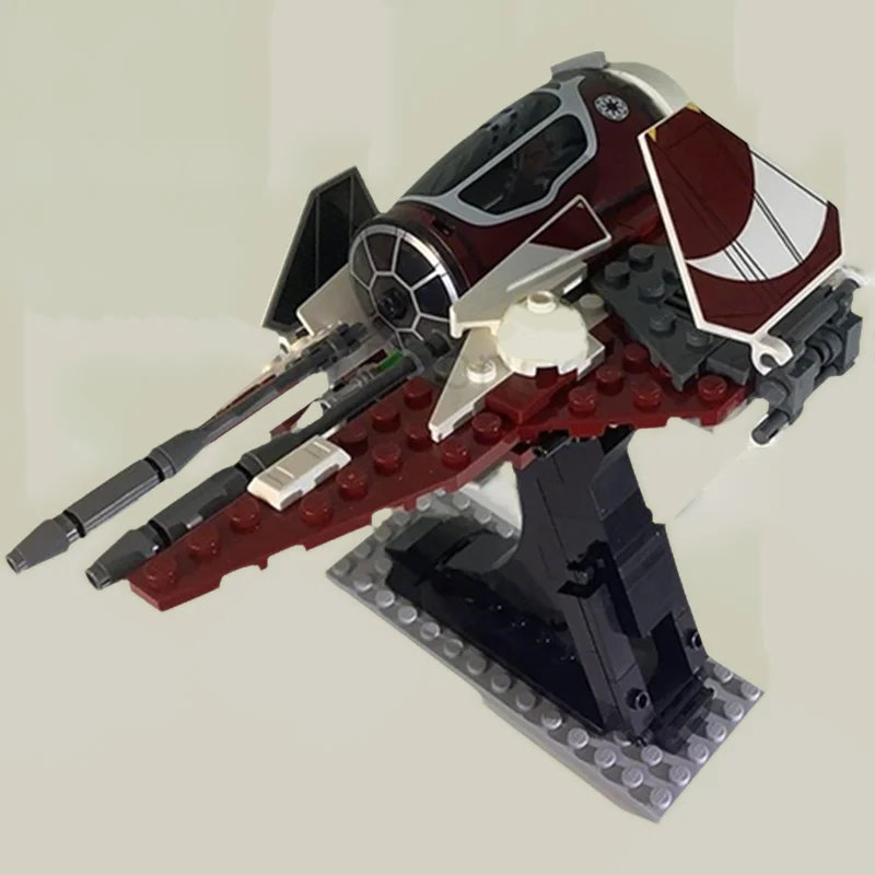 197pcs MOC Ahsoka's Jәdi Interceptor Rebuild Star Battle Model Building Blocks Christmas Gifts Construction Toy Art Education