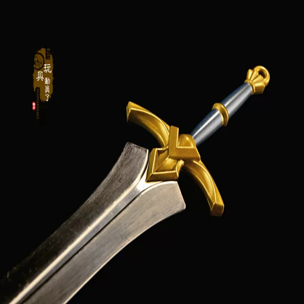 Snail 1/6 Soldier Weapons Double-edged Sword 16CM Collectible Desk Ornaments Gifts DIY Model Toy Fit 12