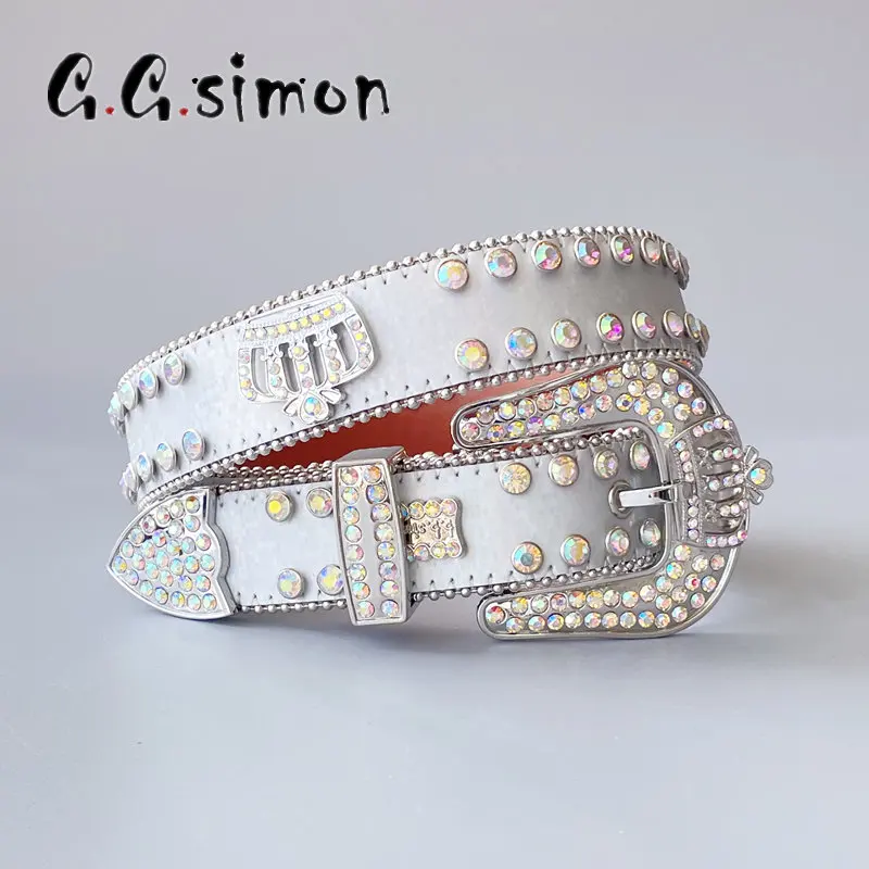 ggsimon-western-strass-cintura-punk-y2k-diamond-studded-uomo-donna-cinturino-in-pelle-corona-fibbia-cowboy-ceinture-femme-per-jeans