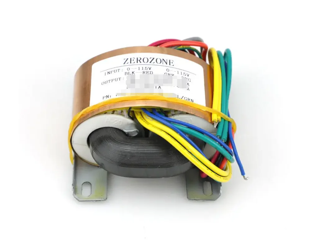 Trasformatore R-core ZEROZONE 30VA 0-115V 0-115V a 0-220v 90mA 3.15 - 0 - 3.15 1.70A