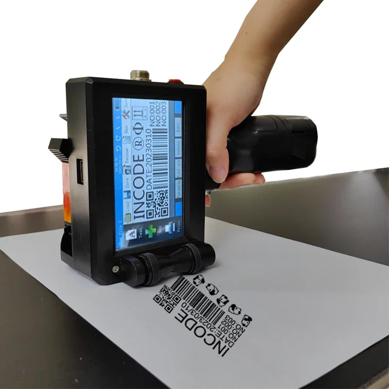 Mini Tij Handheld 12.7mm Machines Box Printing Machine Ink Jet Printer Expiry Date Coding Inkjet Printer Provided 7.4V