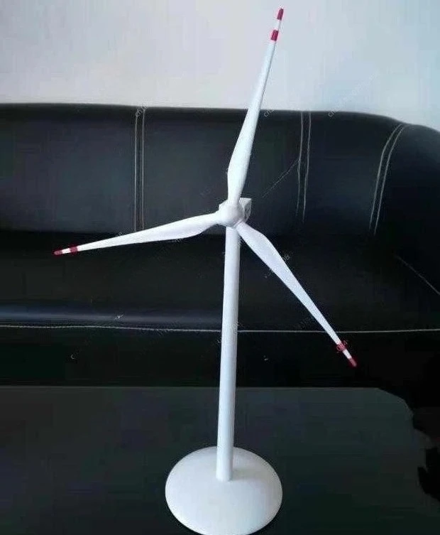 

Electric Fan Model Wind Turbine Gift Model Desk Home Decoration Ornament Crafts