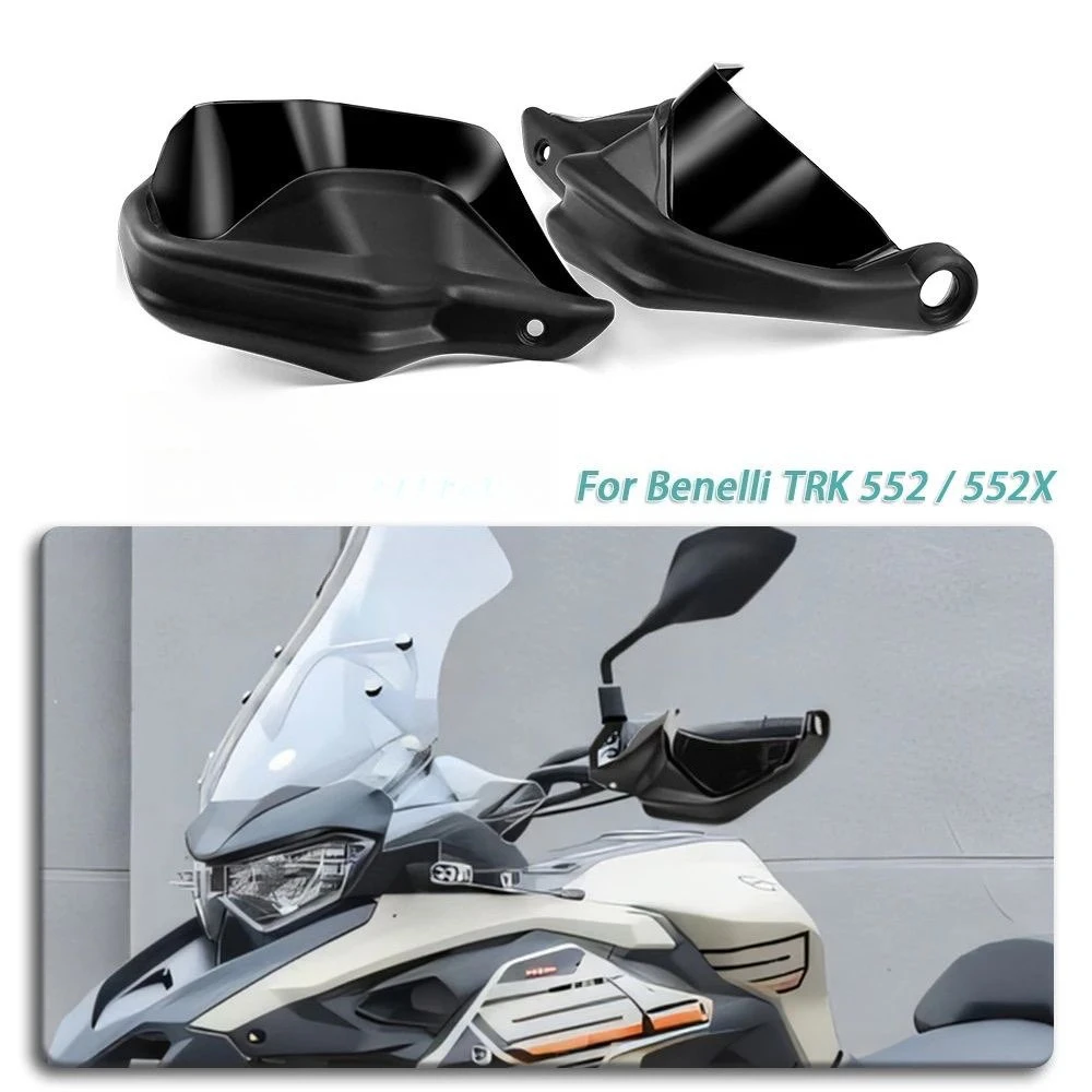 

Защитные накладки на руль (защита рук) для мотоцикла Benelli TRK552 TRK 552 X TRK 552 2024- с удлинением и ветрозащитой, аксессуары