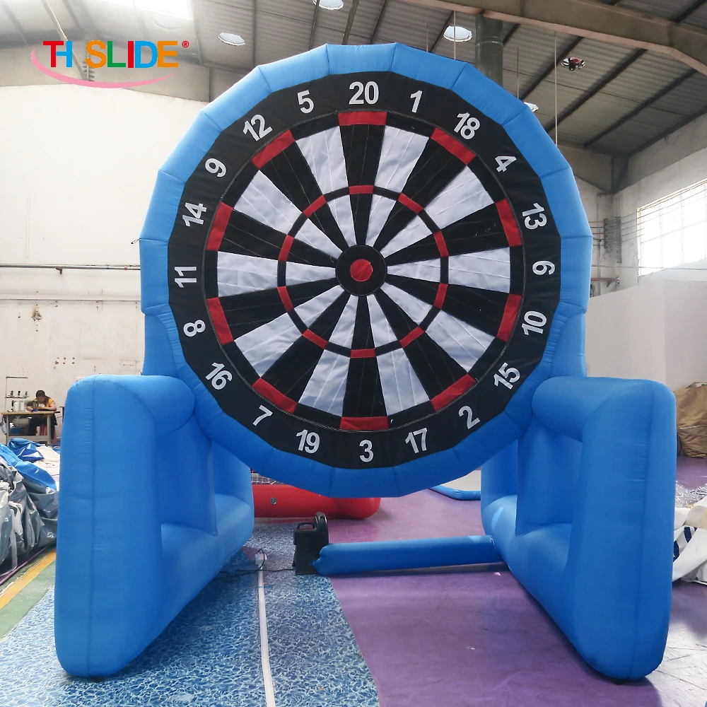 free shipping!3.5mH giant inflatable golf dart game inflatable foot dart game inflatable soccer golf dart boards