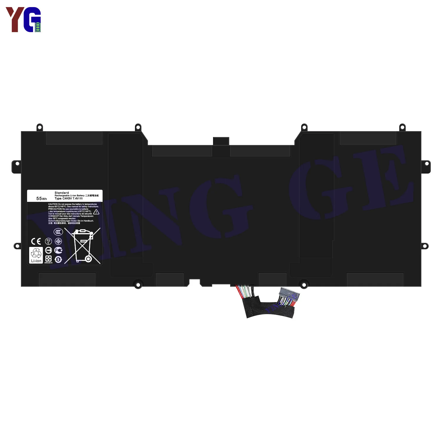 C4K9V 7236mAh  Laptop Battery For Dell XPS 12 XPS13 L321X L322X Replacement Battery +Free Tools