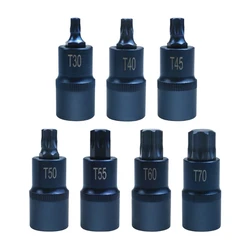 Torx T30 T40 T45 T50 T55 T60 T70 Screwdriver Bit Set Repair Screwdrivers Drop Shipping