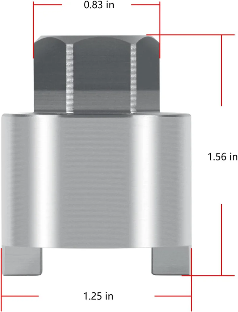 ANX Shift Shaft Bushing Tool for Mercury Mariner Mercruiser Alpha Generation I Sterndrives Outboards Replace 18-9817 91-31107T