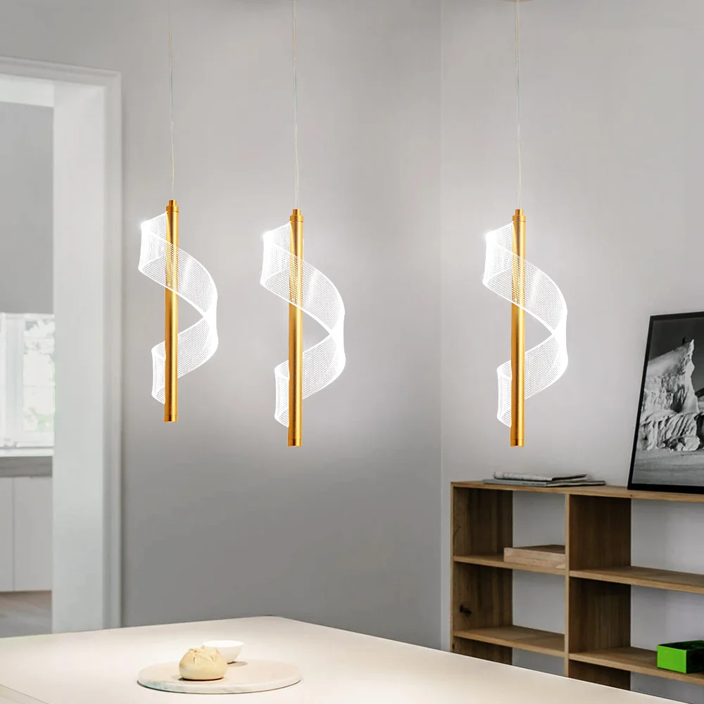 

Modern Pendant Light Led Creative Hanging Ceiling Lamp Aisle Kitchen Island Dining Table Lustre Nordic Bedroom Decor Fixture