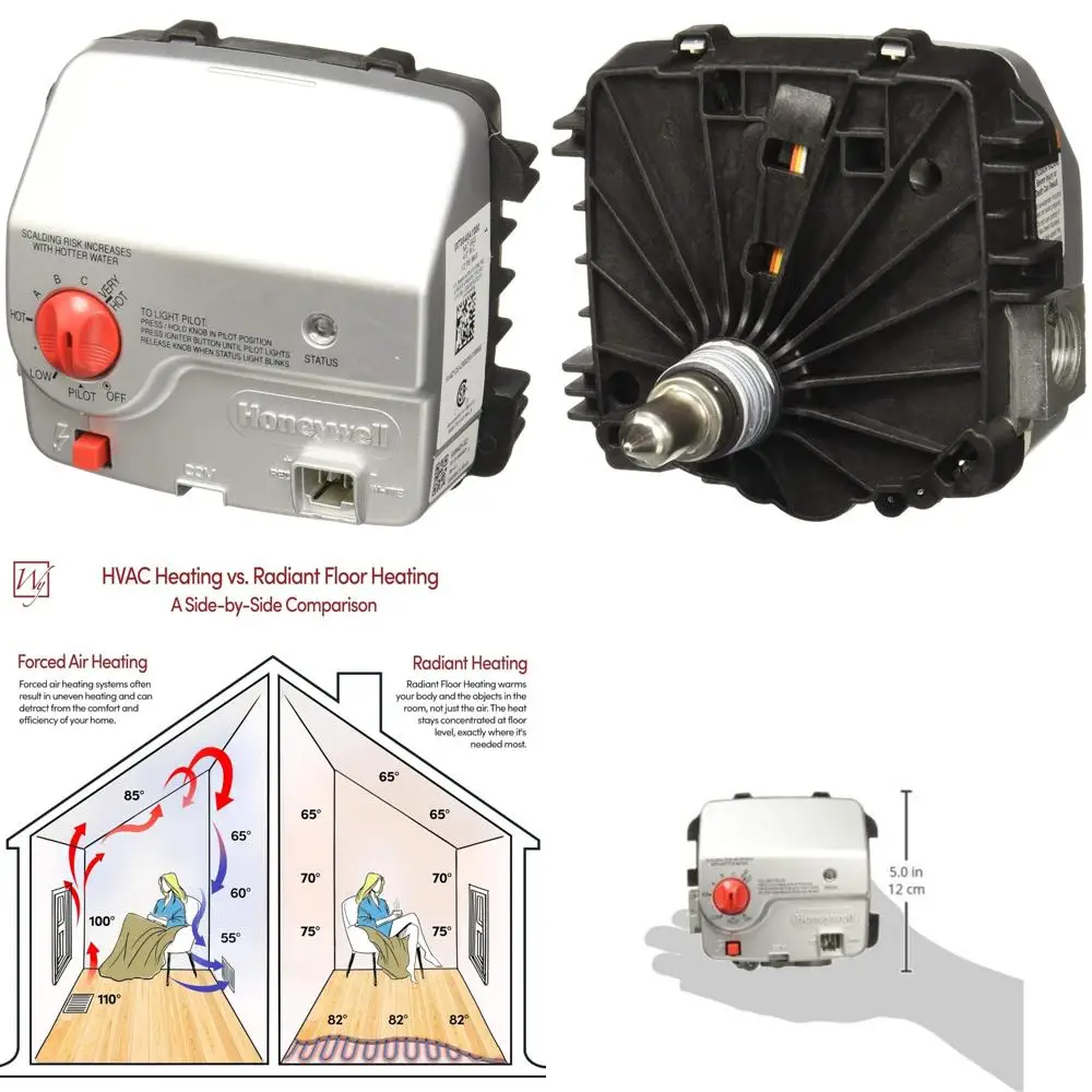 

Газовый клапан высокой емкости с выходом 70 000 БТЕ/ч и размером впуска 1/2 дюйма для жилого использования