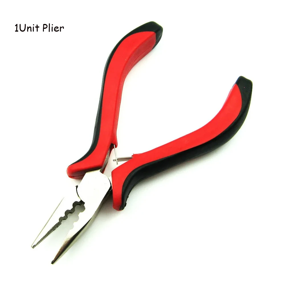 Hair Extension Pliers Extension Tongs Hair Capsules 3 Holes Mini Plier For Micro Nano Ring Hair Extensions Applicates 1Pc