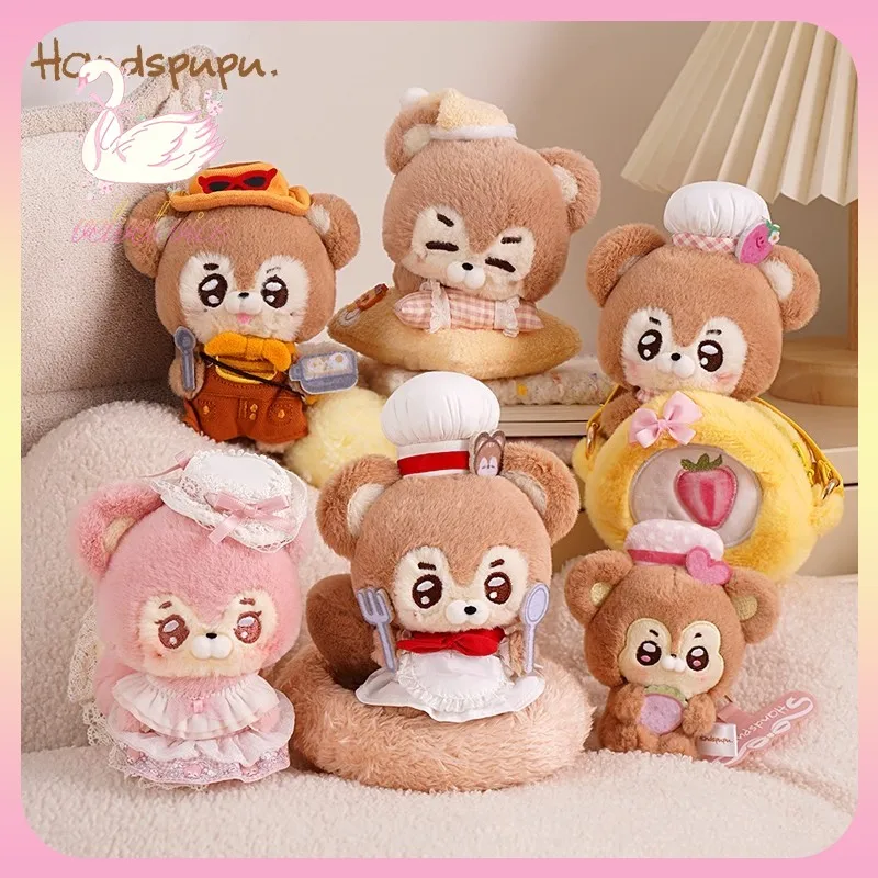 

Оригинальная коллекция Handspupu Little Squirrel, плюшевые игрушки, кукла, кулон, плюшевая белка, комфортная кукла Sonson, подарок на день рождения для девочек
