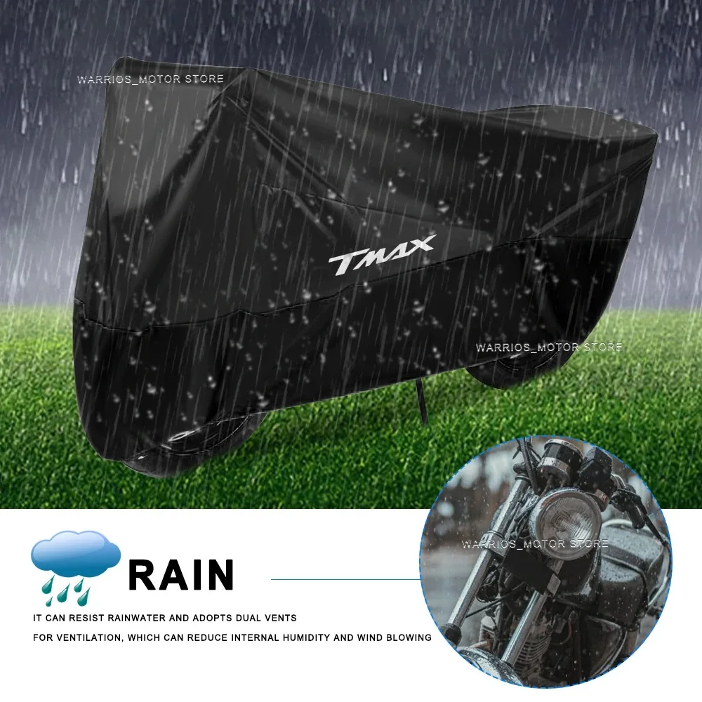 For YAMAHA T-Max 500 TMAX 500 560 TMax 530 Motorcycle Cover Waterproof Outdoor Motorbike Rain Dustproof Snow Sun UV Protector