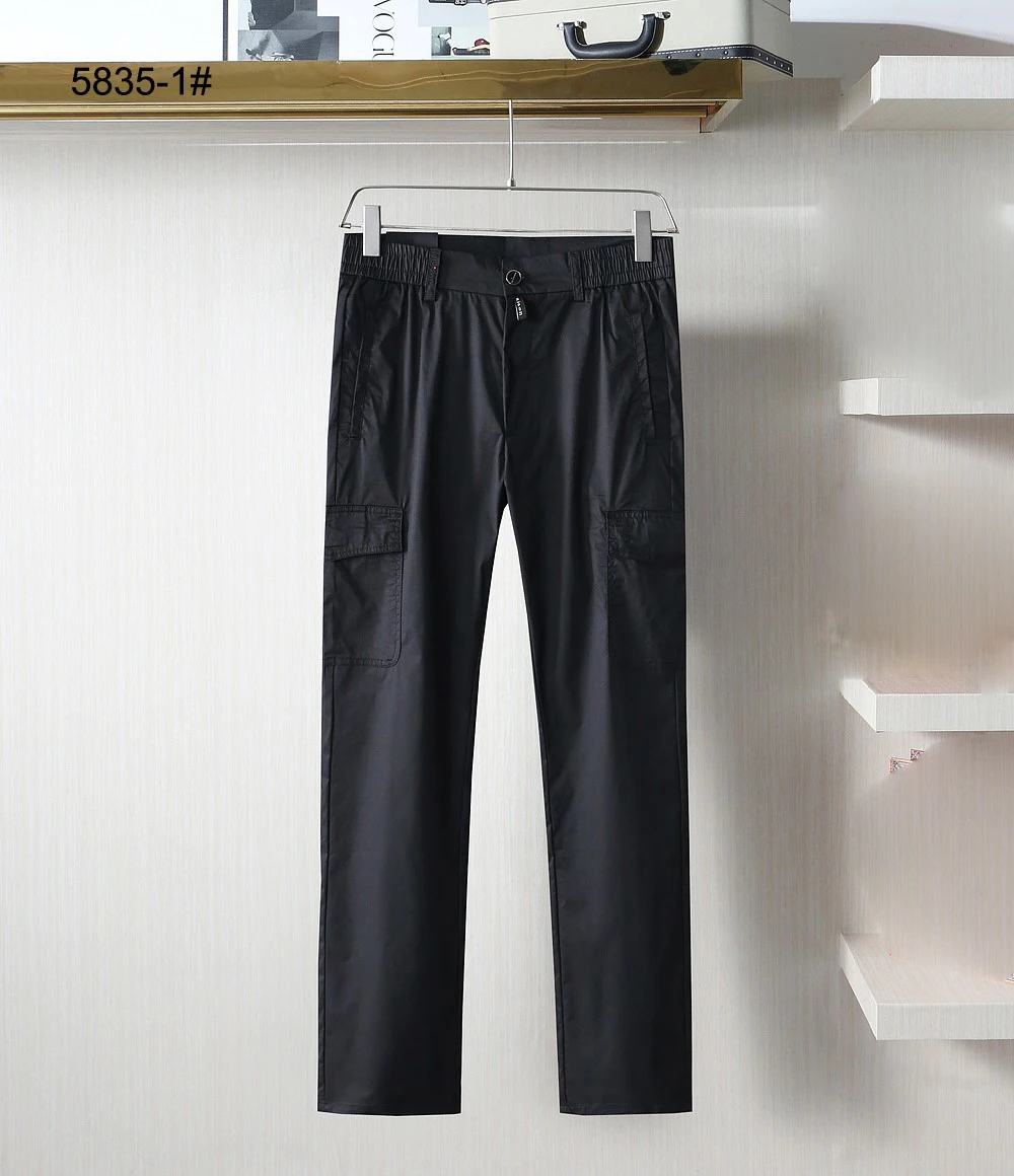 

SIJITONGDA2025 Spring/Summer New Collection Spring/Summer Hot selling Black Blue Army Green M-4xL High end Elastic Waist Pants