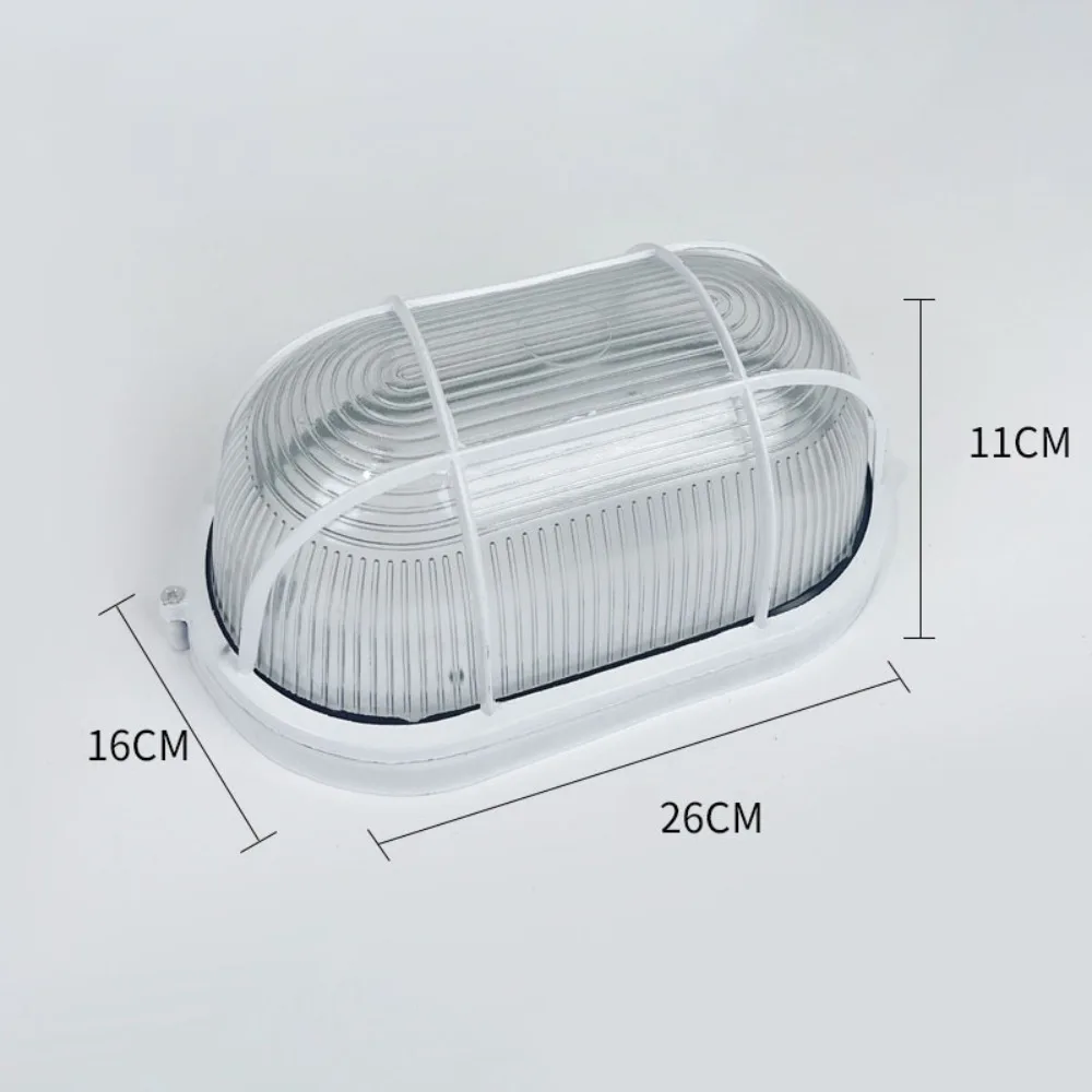 

Waterproof Explosion-Proof Lamp Die-cast Aluminum Moisture Explosion-proof Outdoor Wall Light LED Frosted Glass Sauna Lamp