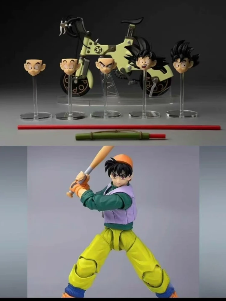 

Kamione 01A 01B Dragon Ball SHF Flying Page Sun Wukong Bicycle Wujita Anime Action Doll Toy Mode