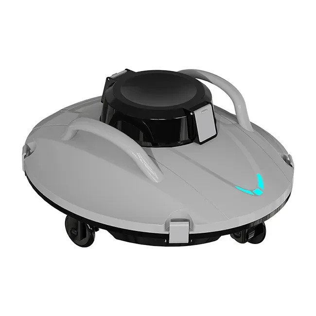 เครื่องดูดฝุ่นหุ่นยนต์สระว่ายน้ําคุณภาพสูงไร้สาย OEM / ODM หุ่นยนต์ทําความสะอาดอย่างรวดเร็วสําหรับสระว่ายน้ํา