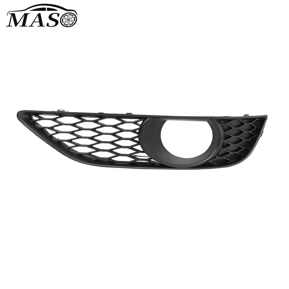 Car Front Bumper Fog Light Grille Cover 4L0807675C, 4L0807676C for Audi Q7 Sportback 2010 2011 2012 2013 2014 2015