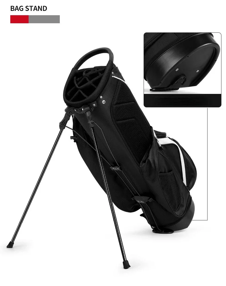Golftasche für Herren und Damen, 14 Pin, leichte Schultertasche, QB146 – Detail 5