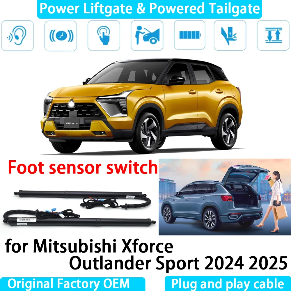 

for Mitsubishi Xforce Outlander Sport 2024 2025 Automatic Electric Power Liftgate Powered Tailgate Strut Tail Gate