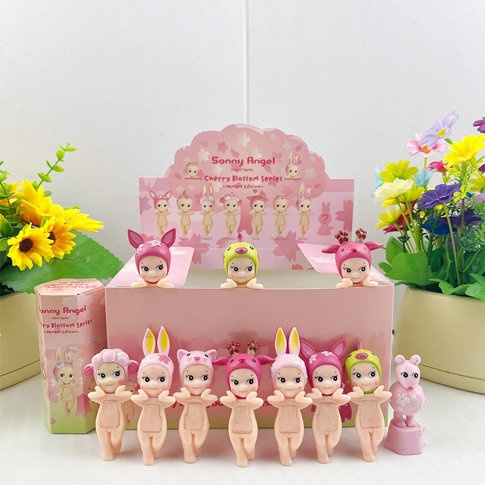 Sunny Angels Cherry Blossom Series Anime Figuras Ornamento Boneca Nova Venda Quente Colecionável para Crianças Presente de Aniversário de Natal
