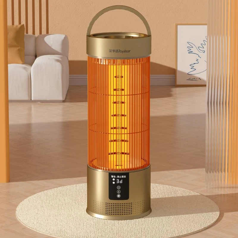 Royalstar 히터 가정용 전기 히터 전기 히터 에너지 절약 작은 태양 복고풍 새장 전기