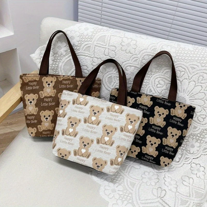 

1pc Small handbags for foreign trade, canvas bags, which women carry to work