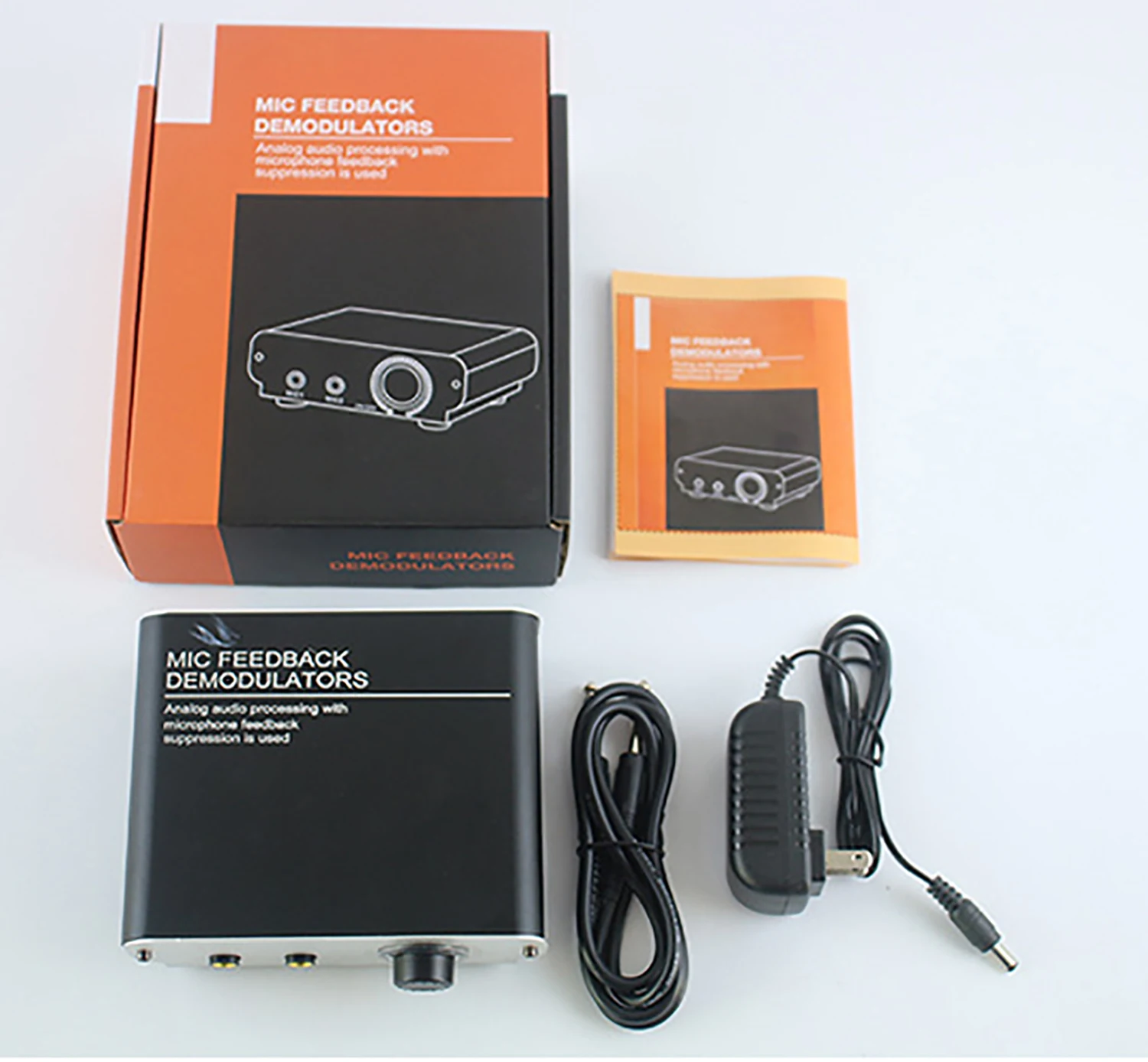 GAX-ZX01 portable microphone feedback suppressor wired wireless