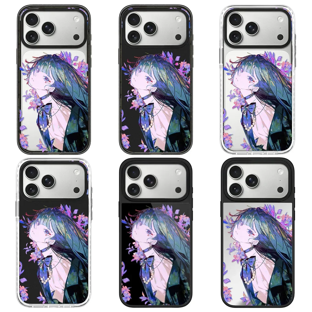 

Flower Girl Oil Painting Magnetic Case: Compatible with IPhone 17 16 15 14 13 12 Pro Max 17 Air
