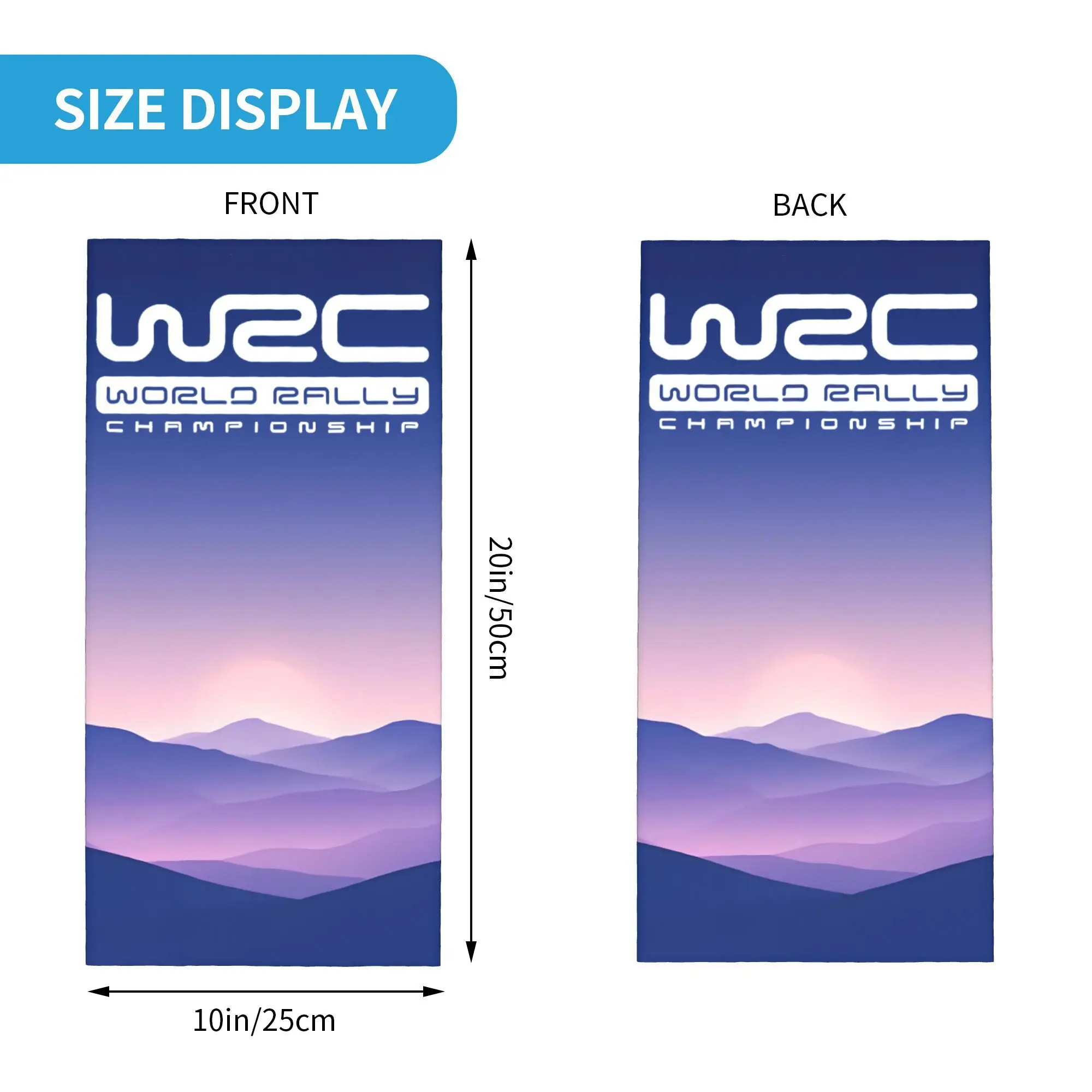 カスタムオートバイクロスレーシングロゴネックゲイター男性女性 UV 保護冬バンダナスカーフハイキング用