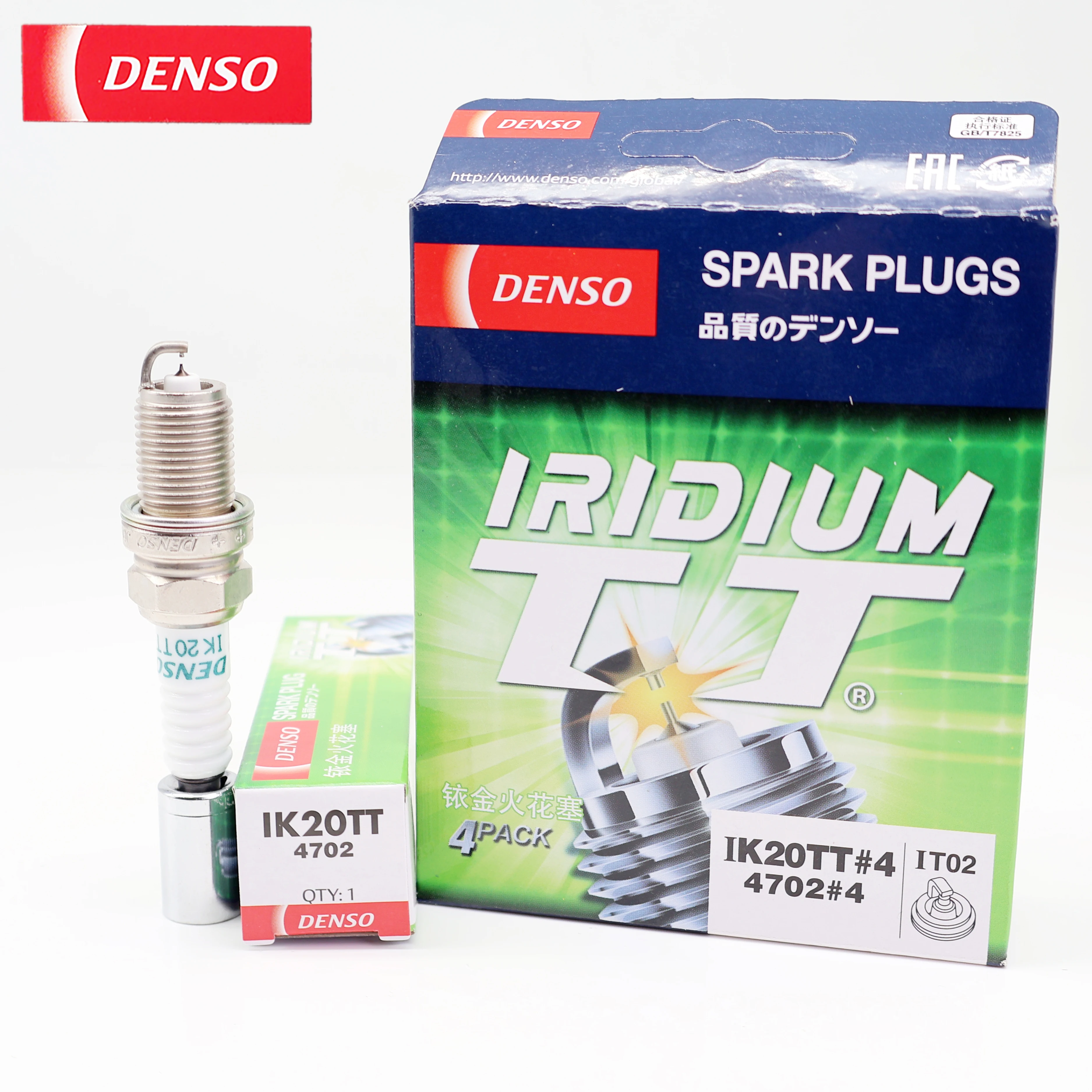 DENSO Iridium Platinum Spark Plug IK20TT 4702 Original Genuine Product OEM:9091901210,9091901237 - view 4