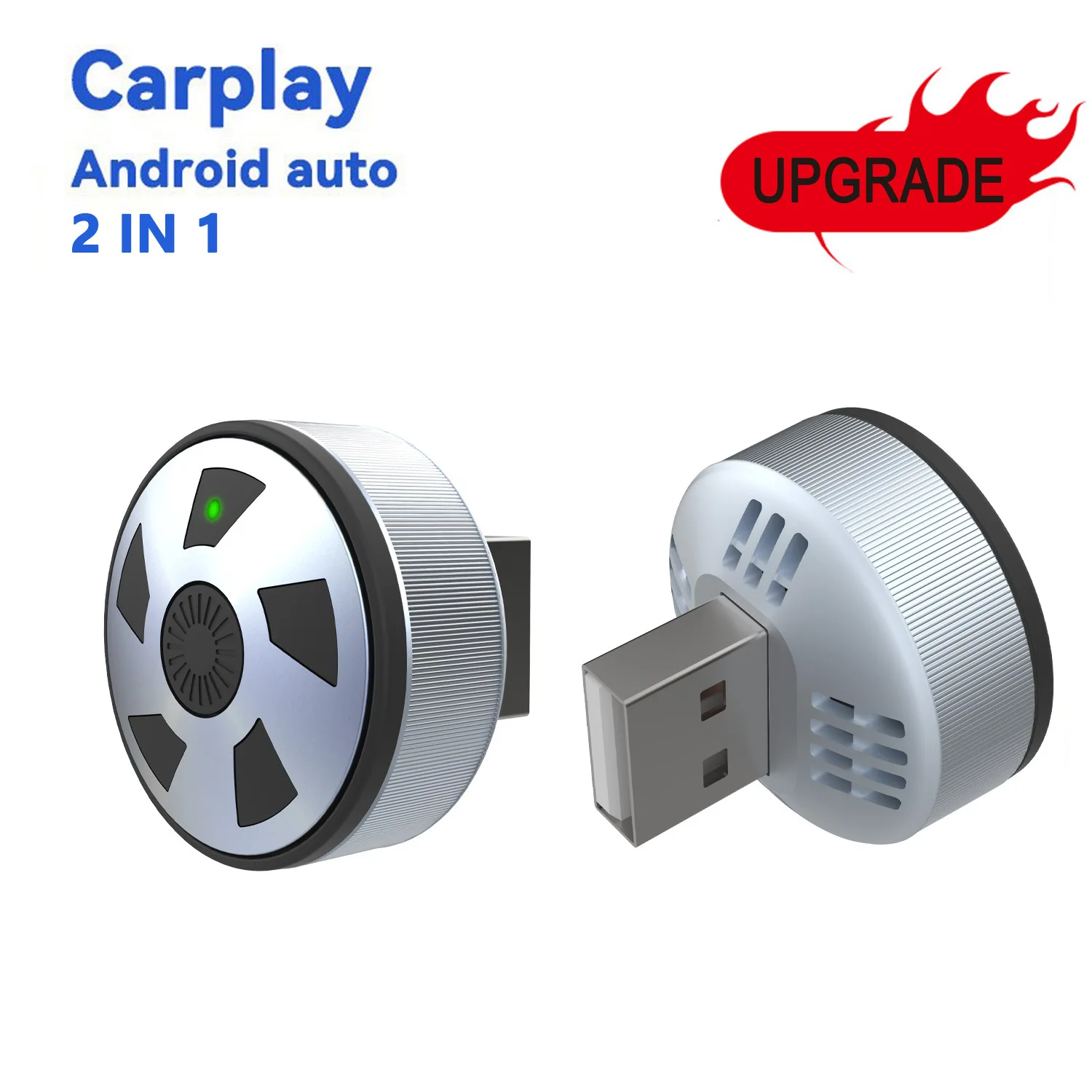 

Car carplay box wired to wireless Android AUTO 2-in-1 wireless adapter