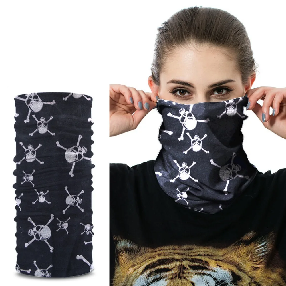 Bandana Magic Neck Scarf UV Protection Multi-style Printing Cycling Scarfs Shield Mask UV Face Mask Outdoor Climbing Hiking