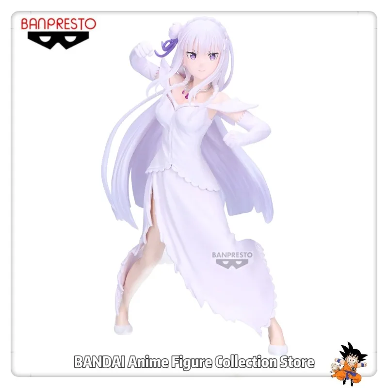

Предзаказ в августе 2026 года: Оригинальные фигурки BANPRESTO ESPRESTO Re:ZERO - Starting Life in Another World - Эмилия (игрушки, украшения)