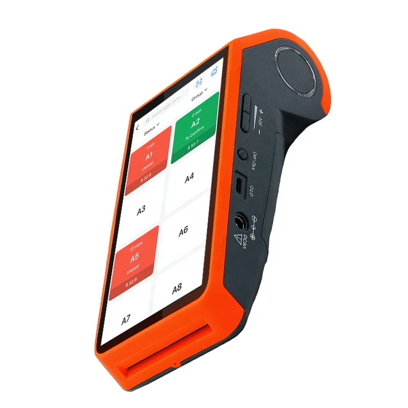 Terminal 1D 2D Barcode POS Machine for Bank Card and QR Payment  with QR Scanner All in One Epos Android Handheld Pos