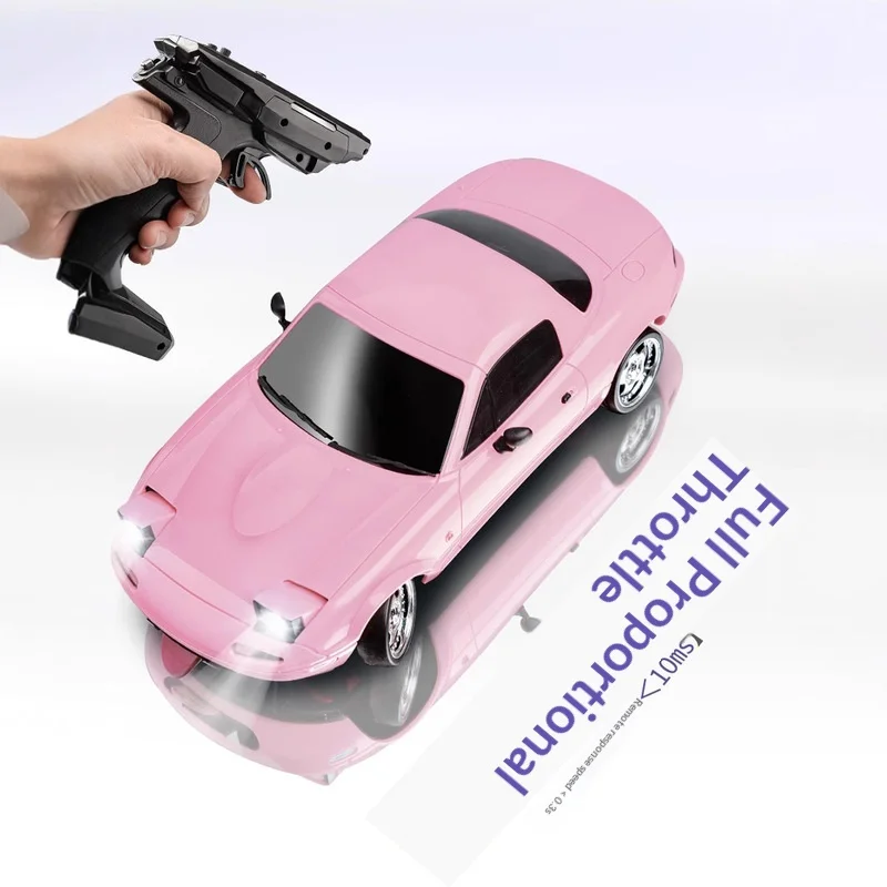 

New LDRC LD1804 RWD MX5 NA RC Drift Car 1:18 Flip Up Light Electric Remote Control Toy Car Gyroscope Simulation Model For Kids