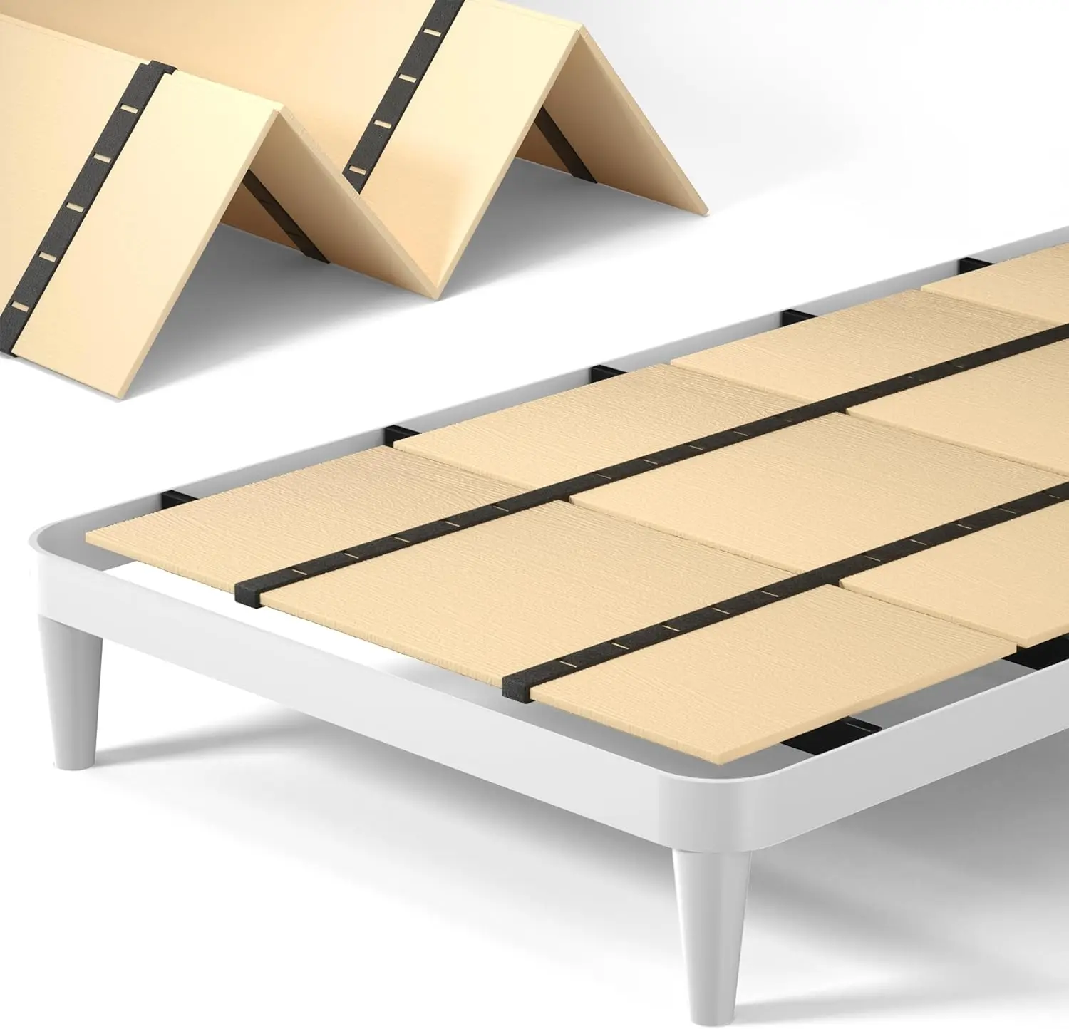 

Mattress Support Wooden Bunkie Board/Bed Slats/Queen Bed Board Under Mattress Support (38""X 74"" Twin Size)