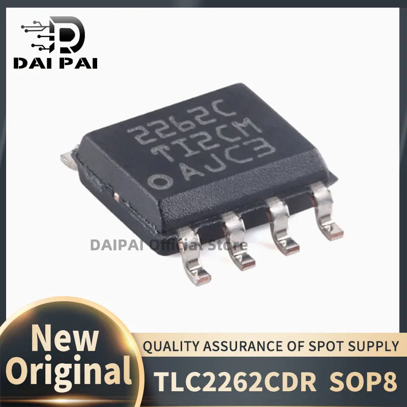 (10piece)100% New original TLC2262CDR TLC2262CD operational amplifier package SOP8 Chipset