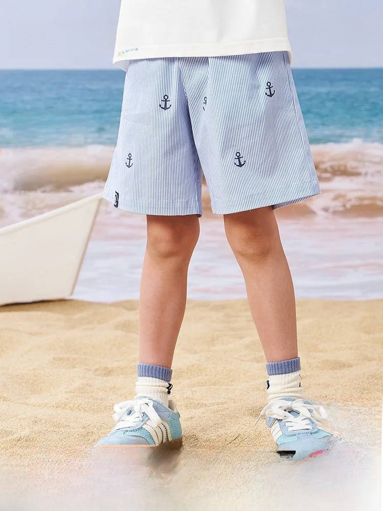 pantalones-cortos-a-rayas-bordados-para-ninos-comodos-transpirables-y-a-la-moda-corte-holgado-ropa-infantil-versatil