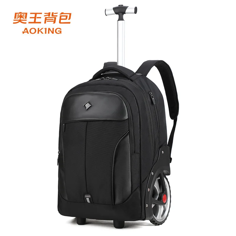 Men Travel trolley bag Rolling Luggage backpack bags on wheels wheeled backpack for Business Cabin carry on Travel trolley bag